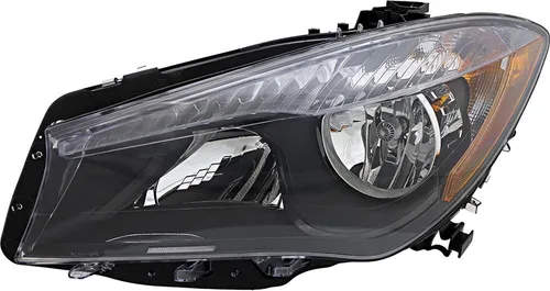 Vista 8 de JP Auto Faros delanteros compatibles con Mercedes Benz Cla 2014 2015 2016 2017 2018 lado del conductor izquierdo y del pasajero derecho Par Set