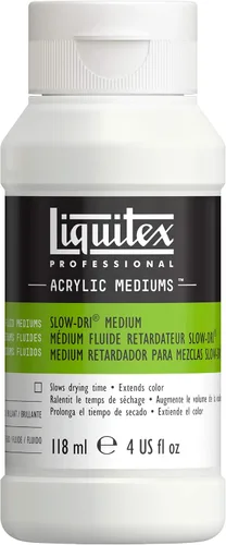 Vista 6 de Diluyente líquido Liquitex profesional en spray para humidificar en paletas, Blanco, 4 onza