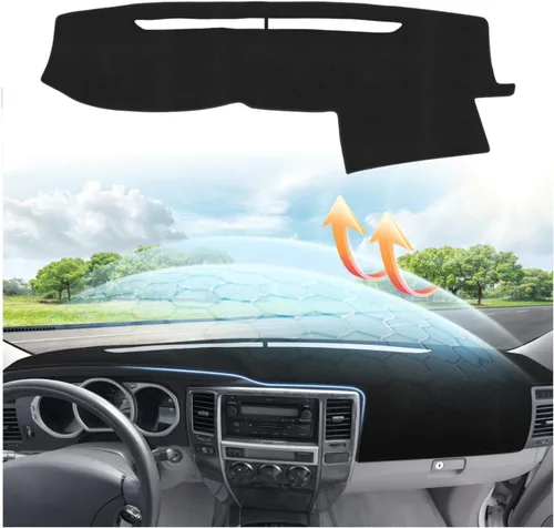 Vista 41 de CARTIST Cubierta de tablero Compatible con Toyota 4Runner 2010-2023 2024 Cubierta de tablero para 4Runner Accesorios Alfombra antideslizante