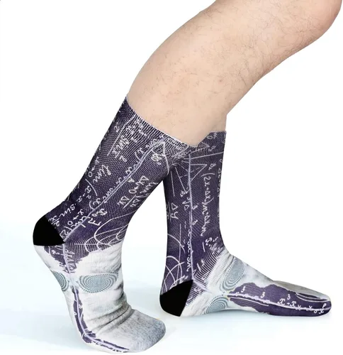 Vista 8 de Calcetines divertidos para hombre y niños, coloridos estampados 3D, gráficos de alimentos de animales, novedosos calcetines atléticos, regalo
