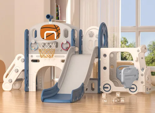 Vista 13 de XJD Sandalias para niños pequeños 10 en 1 (azul, L)