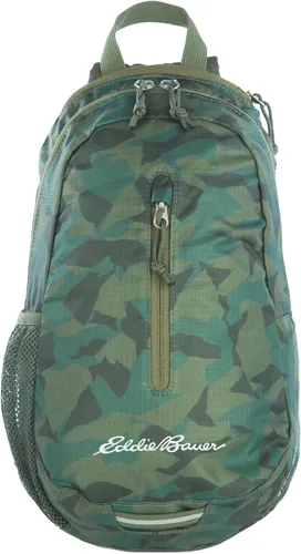 Vista 18 de Eddie Bauer Stowaway - Bolso bandolera plegable Viajes Exterior Ligero Compacto Nylon Ripstop, Granate-10L