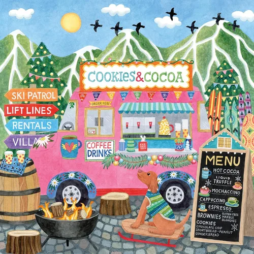 Vista 2 de Ceaco - Food Trucks - Festive Food Truck II - Rompecabezas de 500 piezas