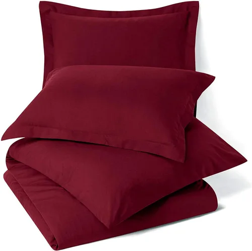 Vista 24 de Juego de cama de 5 piezas, 100% algodón egipcio de 600 hilos, fundas de almohada y sábana bajera con bolsillo extra profundo, ropa de cama suave