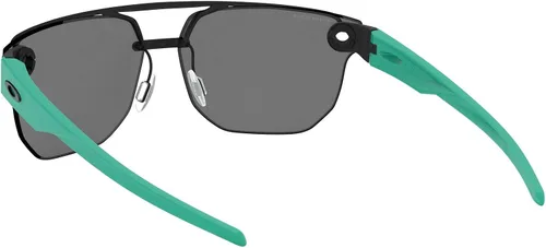 Vista 6 de Oakley Oo4136 Chrystl - Gafas de sol cuadradas de metal para hombre