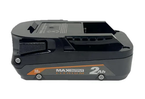 Vista 3 de RIDGID Batería de 2 Ah de iones de litio de 18 V con salida máxima (paquete de 2) No es elegible para el Acuerdo de Servicio de por Vida