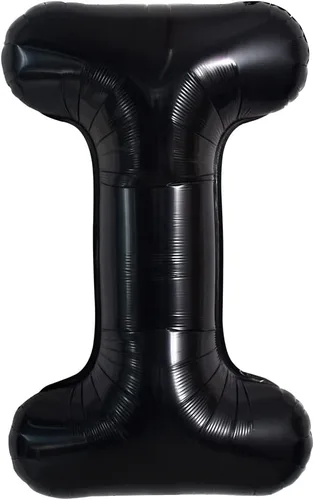 Vista 49 de TONIFUL Globos grandes de helio de letras B negras grandes de 40 pulgadas, globos de aluminio Mylar para decoración de suministros de fiesta