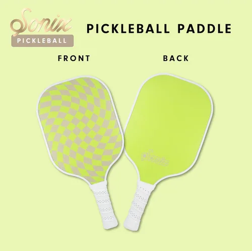 Vista 2 de Sonix Aprobado por USAPA Pala de Pickleball Premium Superficie de Fibra de Vidrio, Empuñadura de Almohadilla Antideslizante Raqueta