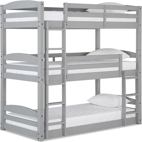 Vista 8 de Dorel Living Phoenix Triple Litera, Gris