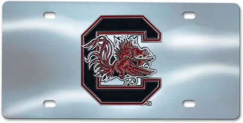 Vista 13 de FANMATS NCAA - Placa de matrícula fundida a presión unisex para adultos