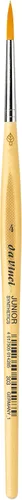 Vista 15 de da Vinci Student Series 304 Junior - Brocha de pintura sintética, elástica plana con mango lacado que no se enrolla, tamaño 2