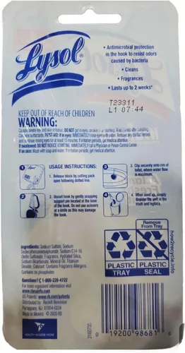 Vista 7 de Lysol - Limpiador multiusos con peróxido de hidrógeno, cáscara de chispa cítrica, 32 onzas líquidas (paquete de 2) - Con 1 limpiador automático