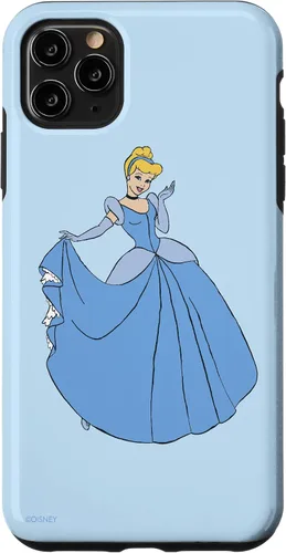 Vista 13 de Disney Funda para iPhone 17 con diseño de princesa Cenicienta en azul