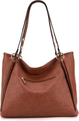 Vista 4 de Montana West Hobo Bags para mujer con asa superior, bolso de hombro