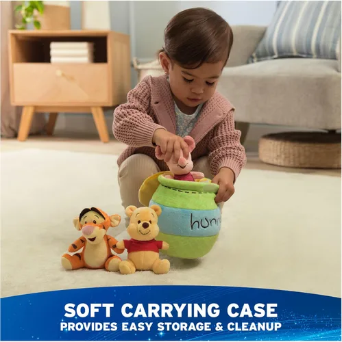 Vista 5 de GUND Disney Winnie the Pooh - Juego de 4 piezas de juguetes sensoriales