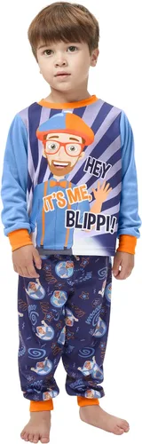 Vista 2 de Blippi Pijama para niños, Naranja