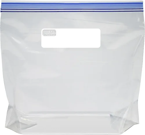 Vista 4 de Amazon Basics Bolsas de galón resellables para congelador, sin BPA, 90 unidades (anteriormente Solimo)