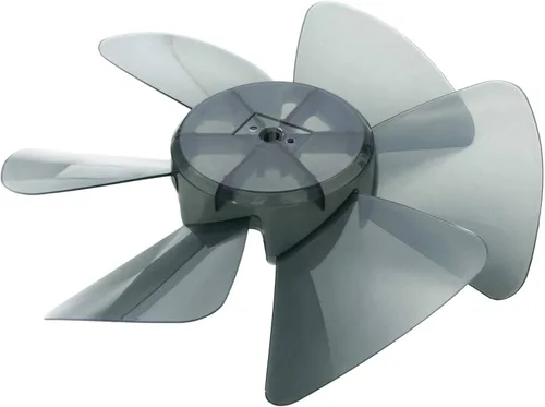Vista 3 de dPois Hoja de ventilador de plástico hojas universal para el hogar, pedestal de pie para ventilador de mesa, pieza de repuesto con cubierta de Negro