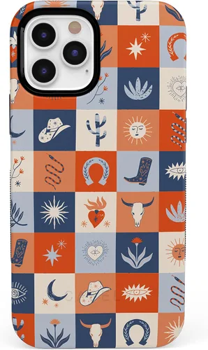 Vista 54 de Casely Funda para iPhone 12 Pro Max Always Vibing Retro Diseño protector audaz Diseño compatible con MagSafe