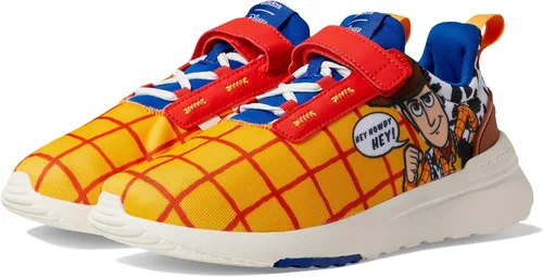 Vista 4 de adidas x Disney Racer TR21 Toy Story Woody Shoes para niños Semi Solar GoldOff WhiteRoyal Blue