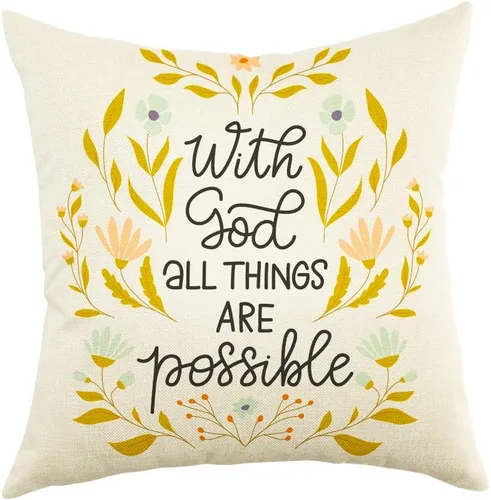 Vista 7 de Ogiselestyle Reading is Always A Good Idea - Funda de almohada motivacional, decoración de granja, funda de cojín para amantes de los libros, sofá