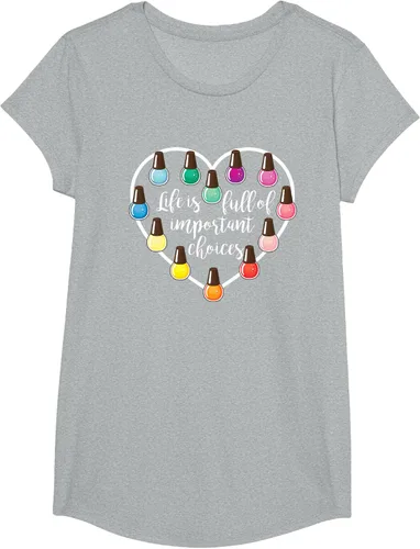 Vista 81 de Life Is Full Of Important Choices - Camiseta de regalo para esmalte de uñas