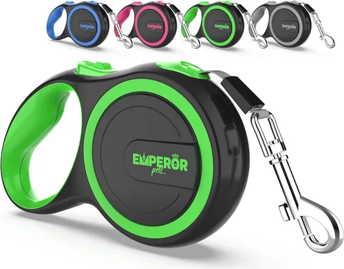 Vista 11 de Emperor Pets BL16S - Correa retráctil de 16 pies para perros pequeños, hasta 44 libras, correa resistente retráctil de 16 pies, correas para perros