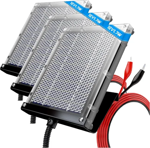 Vista 11 de POWOXI 6V 1.5W alimentador de ciervos panel solar cargador de batería IP65 impermeable