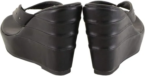 Vista 7 de Milwaukee Performance sandalias de mujer con tacón de cuña con tachas