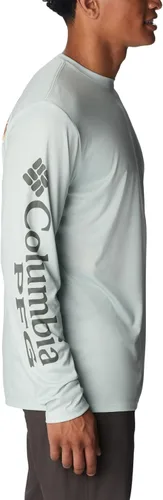 Vista 3 de Columbia Terminal Tackle PFG Carey Chen - Manga larga para hombre, color verde fríociprés Inshore Trio, talla L