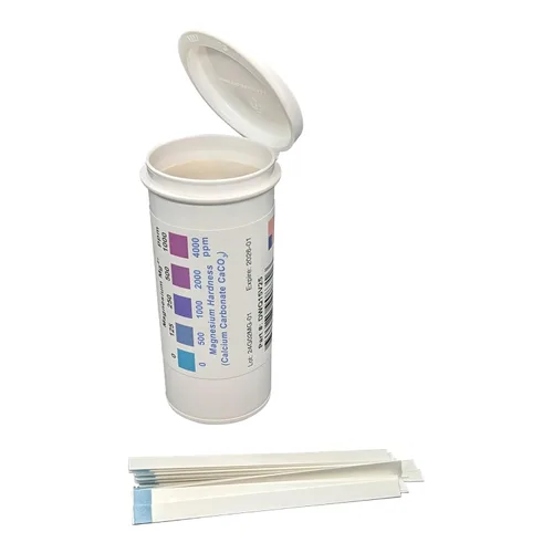 Vista 3 de Bartovation - Tiras reactivas de magnesio, 0-1000 ppm, paquete de 25 Fabricado en Estados Unidos, para calidad del agua, dureza