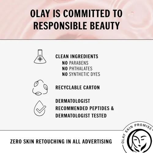 Vista 5 de Olay Regenerist Whip - Crema hidratante facial con protector solar SPF 25, 1.7 onzas