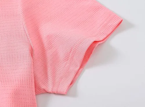 Vista 5 de BASUDAM Polo de golf para mujer, cuello en V, manga corta, sin cuello, secado rápido