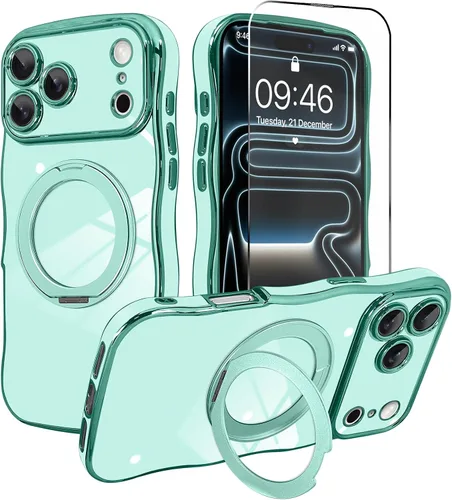 Vista 77 de tharlet for iPhone 17 Case Black with 360° Spin Magnetic Stand