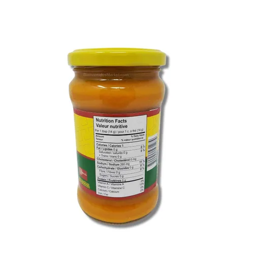 Vista 3 de Do–a Isabel Aji Amarillo Molido (pasta de pimiento picante amarilla) Botella individual de 10.5 oz - Producto de Perú
