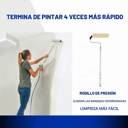 Vista 7 de Graco 244512 kit de presión Roller Modelo 244512, diseño EvenFlow, sin goteo
