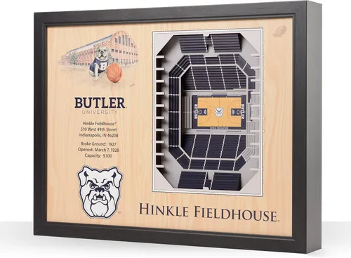 Vista 20 de YouTheFan NCAA Arte de Pared StadiumView de 25 Capas