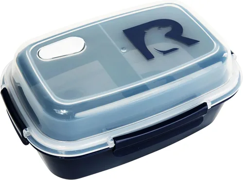 Vista 8 de RTIC Recipientes de almuerzo de 5 compartimentos, contenedor de comida caliente con tapa para adultos, caja de almuerzo dividida apta