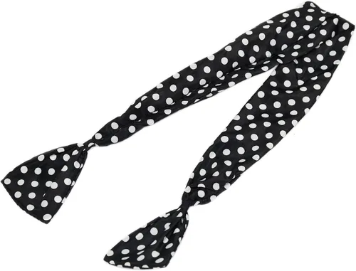 Vista 5 de Conjunto de accesorios para disfraz de los años 50, bufanda de gasa, gafas de ojo de gato, bandana, diadema y aretes