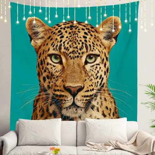 Vista 37 de Shrahala Peaceful Retreat Charming Abode Tapestry, Verdant Landscape Water Wall Hanging Hd Print Polyester Backdrop For Dorm Room Bedroom 30 X 40 In