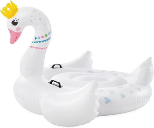 Vista 5 de Intex Majestic Swan Ride-On, tamaño inflado: 4.7 ft x 4.5 ft x 39.0 in (57562NP)