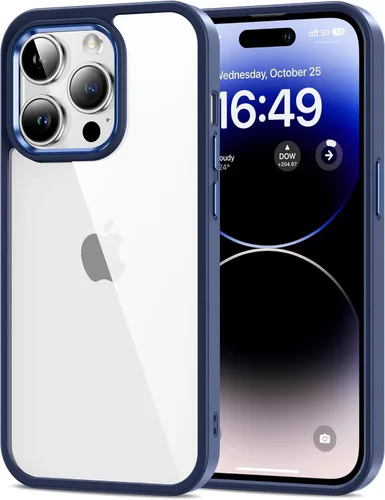 Vista 13 de HOOMIL Funda para iPhone 7 Plus/iPhone 8 Plus de 5.5 pulgadas, no amarillea, protección contra caídas, cubierta trasera dura transparente Negro
