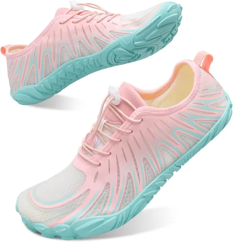 Vista 3 de Scurtain - Zapatos unisex para hombre y mujer, atléticos, para senderismo, de agua, de secado rápido, descalzos, zapatos acuáticos, zapatos