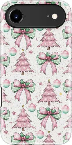Vista 95 de LUMARKE Funda para iPhone 14/iPhone 13, lindo Y2K floral, carga inalámbrica Mosaico Tortuga Shell