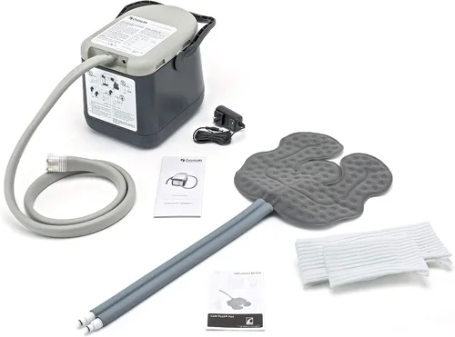 Vista 15 de Cold Rush Máquina de hielo de terapia compacta - Sistema de crioterapia para aliviar el dolor y compresión fría - Poscirugía y recuperación
