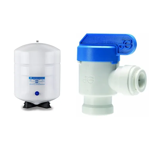 Vista 8 de iSpring T32M Tanque de almacenamiento de agua presurizada y F9K Juego de cartuchos de repuesto de filtro de agua de ósmosis inversa de 1 año