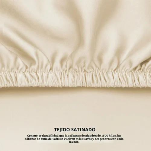 Vista 5 de TAFTS Sábanas de Bambú para Niños y Niñas - Sábanas de Bambú 100% Pura Viscosa Orgánica - Sábanas de Bambú 400TC - 1 pieza - 8" Deep Pocket - Tacto