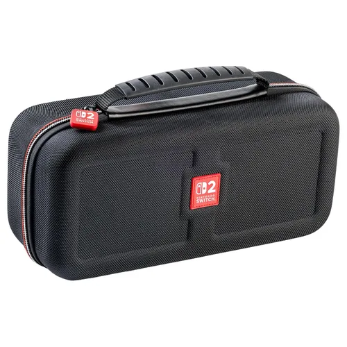 Vista 2 de R.D.S. INDUSTRIES, INC. - Game Traveler Deluxe Licensed System Case for Nintendo Switch, Nintendo Switch 2, OLED, Black Medium (NS230)