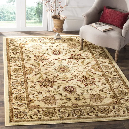 Vista 23 de SAFAVIEH - Alfombra de acento de la colección Lyndhurst, 3'3" x 5'3", color negro y multi, diseño floral tradicional, no desprende pelusa y de fácil