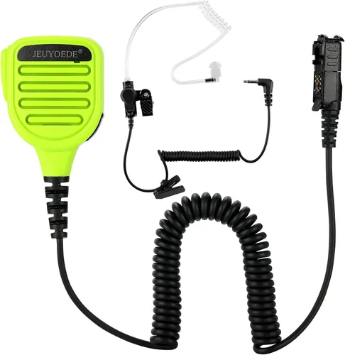 Vista 8 de Micrófono de radio impermeable con control remoto Walkie Talkie Micrófono con conector de audio de 0.138 in compatible con Motorola XPR3300 XPR3300e